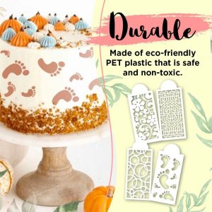 Šabloni za ukrašavanje kolača (10 komada) 03