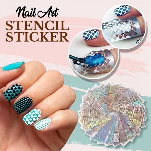 Nailart – Šabloni za nokte (144 komada)