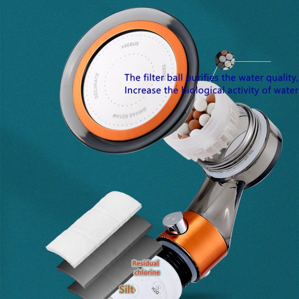 High pressure shower head – Masažna glava za tuš slider