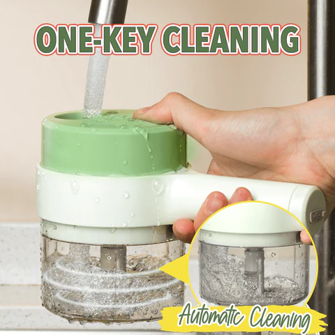 Choppy – Električni rezač povrća, voća i mesa – 5-dijelni set slider