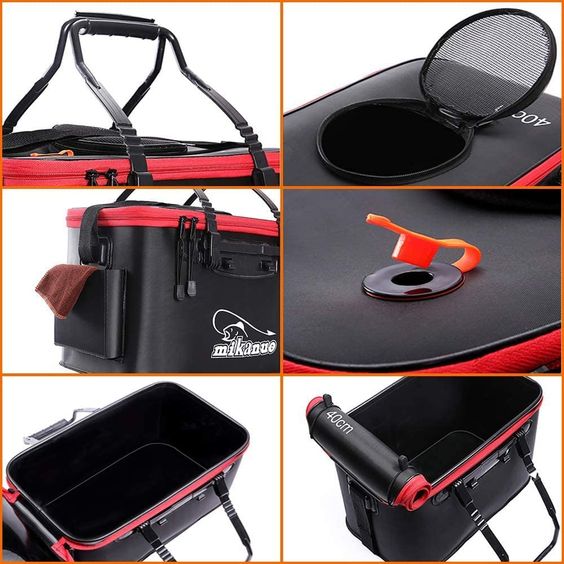 Foldable fishing bucket – Sklopiva ribarska torba slider
