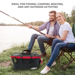 Foldable fishing bucket – Sklopiva ribarska torba 03