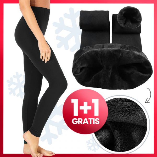 Winter Leggings – Tople zimske tajice podstavljene mekanim flisom (1+1 GRATIS)