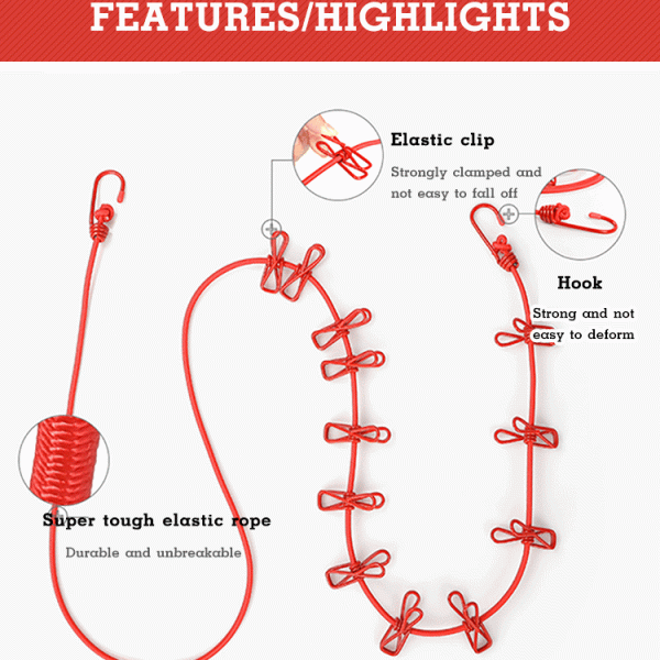 Stretchy Clothesline – Fleksibilna špaga za sušenje odjeće slider