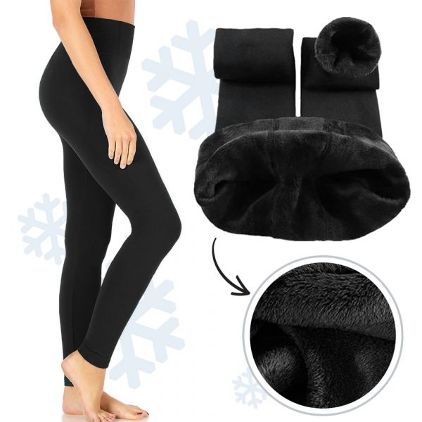 Winter Leggings – Tople zimske tajice podstavljene mekanim flisom