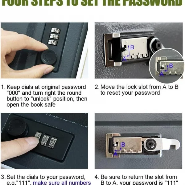 BOOK SAFE – Skriveni sef u obliku knjige slider